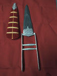 SILVER INLAY KATAR