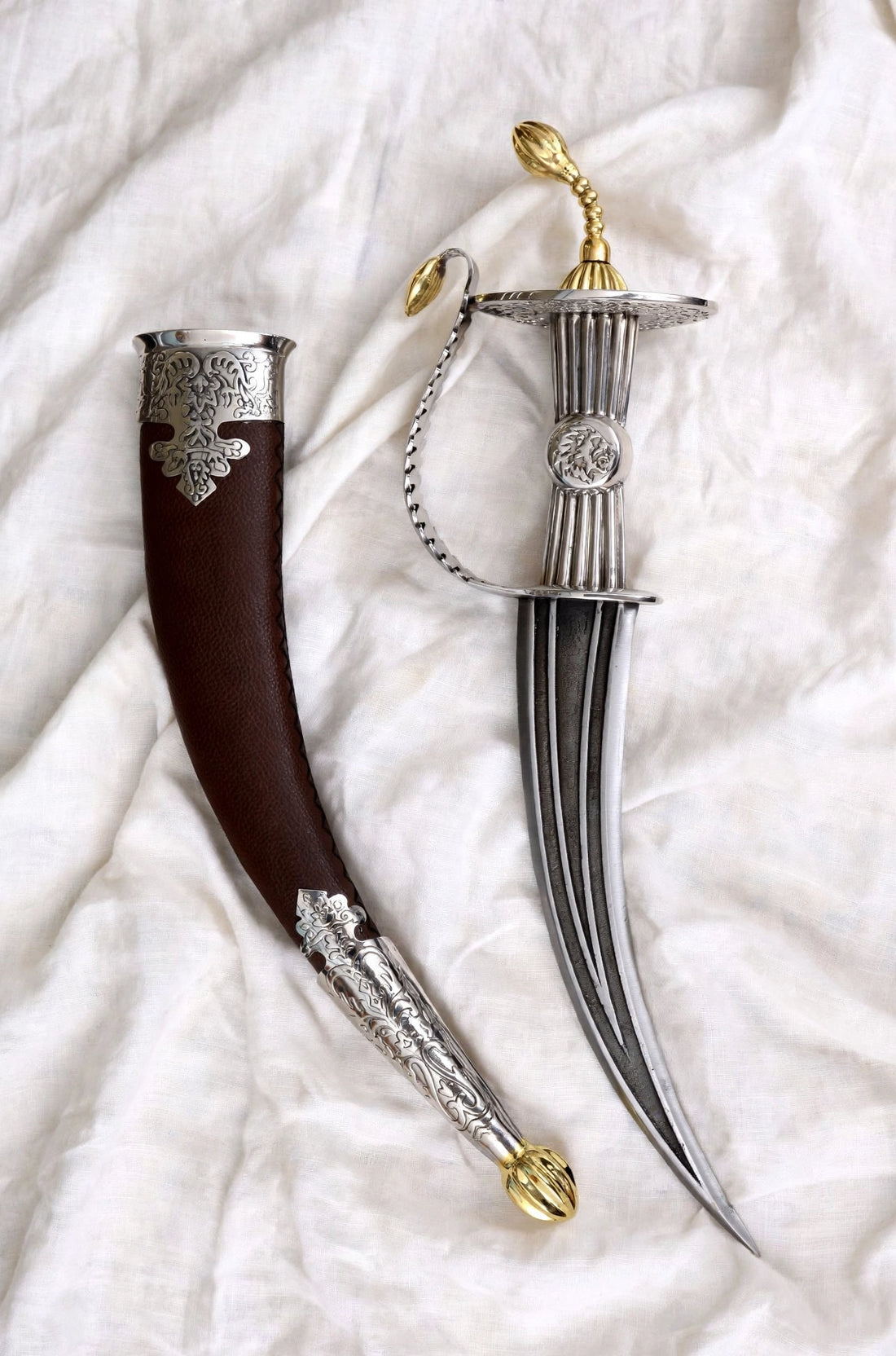 SHAHI SMALL KIRPAN-16 INCH PECH KAVACH