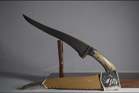 STYLISH CAMLE BONE HANDLE KIRPAN