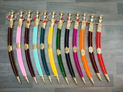 12 PCS COMBO INDIAN SIROHI SWORD