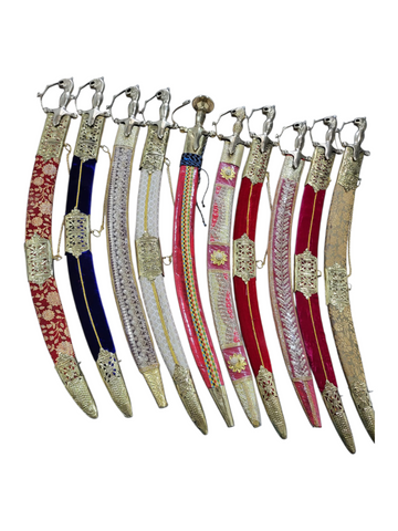 WEDDING TEGHA SWORD 10 PCS COMBO SET