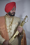 PUNJABI WEDDING GROOMS TALWAR 2025-8