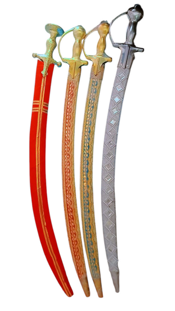 INDIAN WEDDING SWORD COMBO 4 PCS