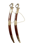 LION HANDLE WOODEN TEGHA COMBO 2 PCS SET