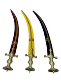 INDIAN WEDDING GROOM KIRPAN/TALWAR 3 PCS COMBO SET