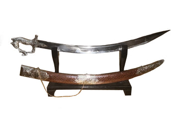 LION HEAD TEGA -INDIAN KIRPAN