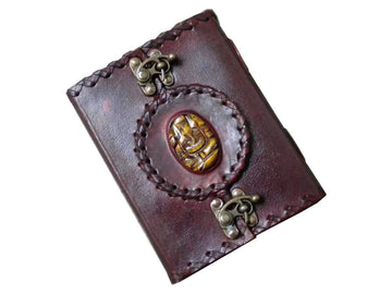 Dual Rotating Lock Ganesha Vintage Journal - LJ-016
