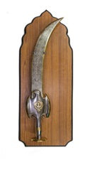 SIKH SWORD EAGLE HANDLE GOLD PLATED