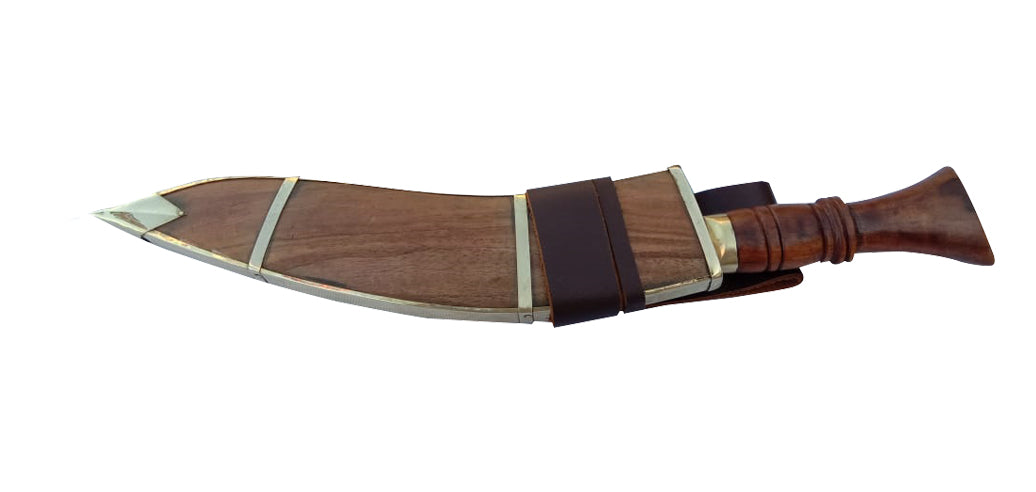 Wood Handle Mod Look Nepali Duty Kukri - Gurkha Khukri