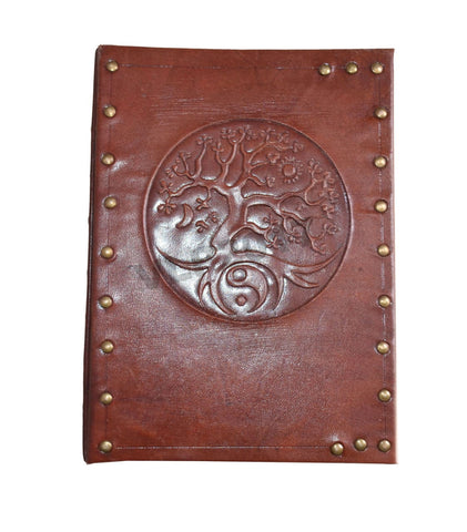 Yin-Yang Tree Leather Journal - LJ-03