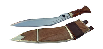 Wood Handle Mod Look Nepali Duty Kukri - Gurkha Khukri