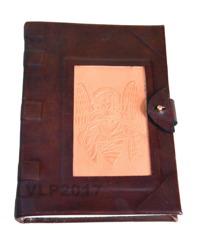 Angel Embossed Leather Journal - LJ-04