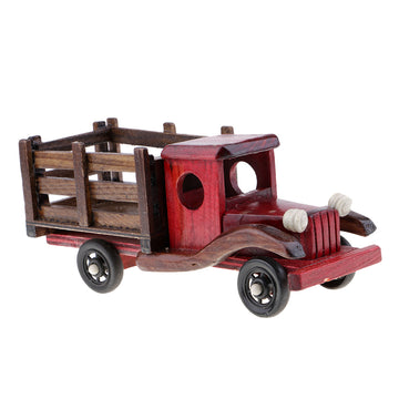 Vintage Handicrafts Wooden Car Model Toy