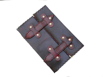Mid-Opening Leather Journal - LJ-09