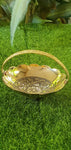 Miniature Brass Made Fulari Or Flower Caring Pot For Home Decor And Kids Playing