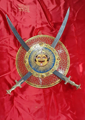 RAJPUTANA DECORATIVE DHAL TALWAR SET-3