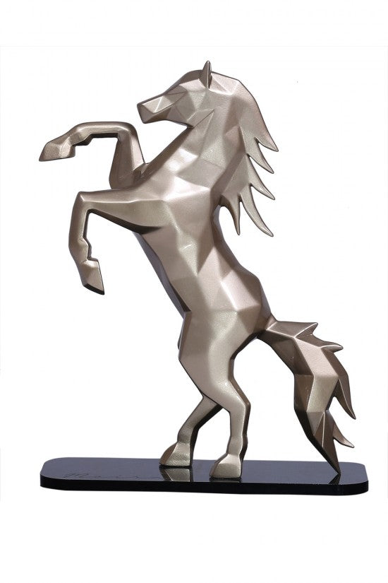 Bright Majestic Stallion Sculpture 12 Inch