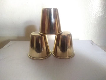 Brass Water Tank And Goat Glass Miniature Set For Role Play