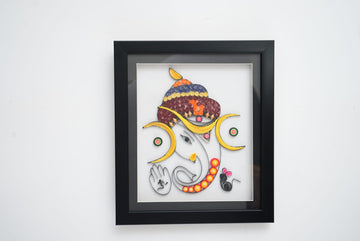 LORD GANESHA QUILLING ART FRAME-10×12