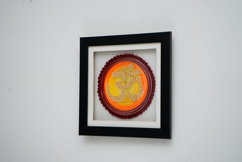 LORD OM QUILLING ART FRAME-10×10