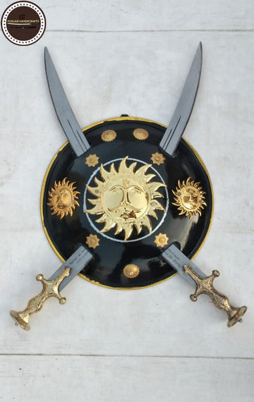 DHAL TALWAR SET -SWORDS WITH SHIELD-2