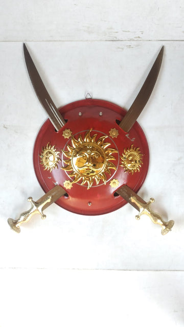 DHAL TALWAR SET -SWORDS WITH SHIELD-3
