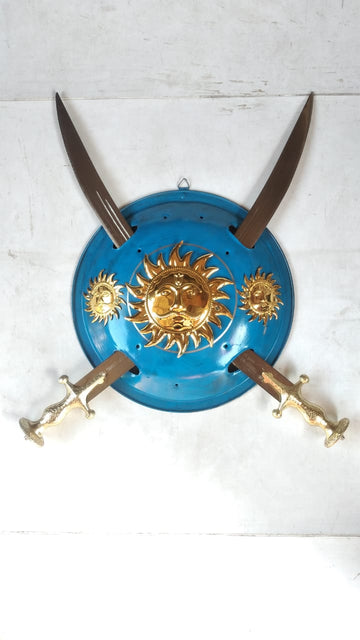 DHAL TALWAR SET -SWORDS WITH SHIELD-4